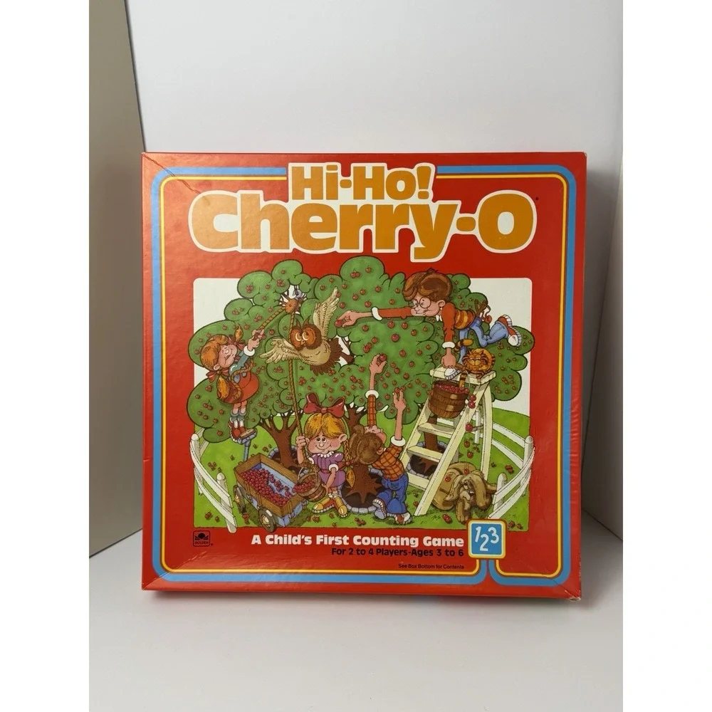 Vintage 1985 - Hi Ho! Cherry-O Kids Counting Game by Golden - 100% Complete
